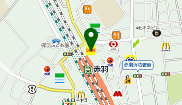 デニーズ (赤羽駅前店)の地図画像