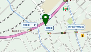 札幌らーめん 時計台 (門司西新町店)の地図画像