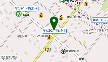 横浜家系ラーメン すずの家の地図画像
