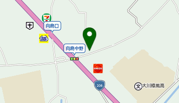 ハンタ亭の地図画像