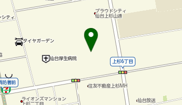 めん匠 政宗ブラック (イオンモール仙台上杉店)の地図画像