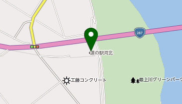 道の駅 河北 ぶらっとぴあの地図画像
