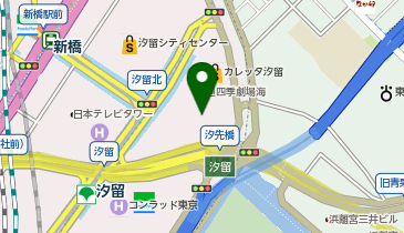 秦唐記ビャンビャン酒場 (カレッタ汐留店)の地図画像