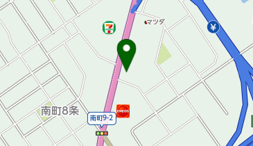 ラーメンだるまや (岩見沢南町店)の地図画像