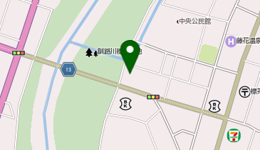 あさひや食堂の地図画像