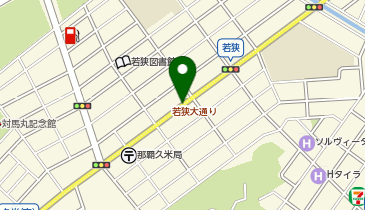 麺狂浪人 卍の地図画像