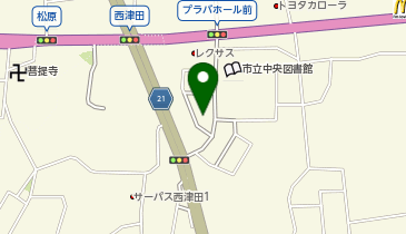 粋麺 みろくの地図画像