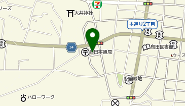 無添加中華そば わたなべの地図画像