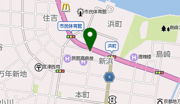 丹後スープ研究所の地図画像