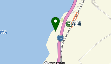 煮干しラーメン いわ谷商店の地図画像