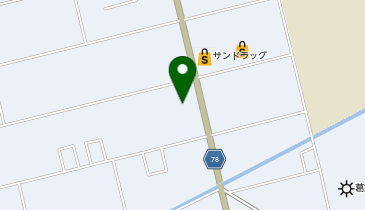 鉄人らーめん餃子の地図画像