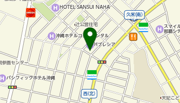 宮良そば (那覇店)の地図画像