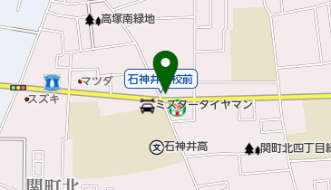 丸源ラーメン (練馬関町店)の地図画像