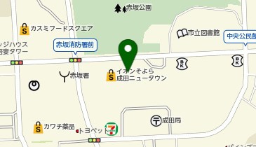 横濱とんこつTUKASA (成田ニュータウン店)の地図画像