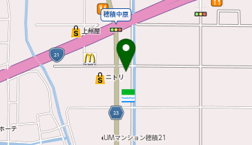 中華食堂 梵の地図画像