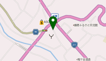 麺や紅鱗の地図画像