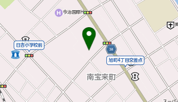 横浜家系ラーメン 一門家 (今治店)の地図画像