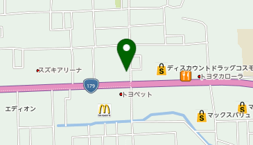 麺屋 達磨家の地図画像