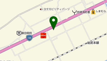 らーめん燕の地図画像