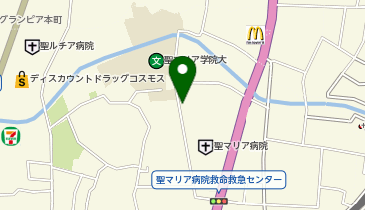 マリア食堂の地図画像