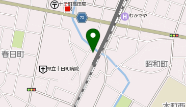 拉麺 保坂の地図画像