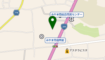 喜よし食堂の地図画像