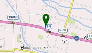 炭と鶏そば 福鶏の地図画像