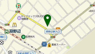 二代目南州ラーメン kanagawaの地図画像