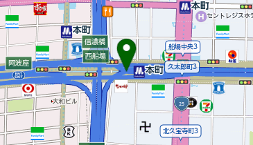 汁なし担担麺専門店 キング軒 (大阪本町店)の地図画像