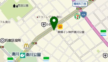 麺屋 とど丸 (湊川店)の地図画像