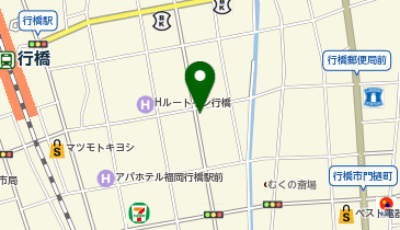 鶏そば 朧の地図画像