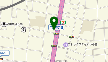 らーめん一政の地図画像