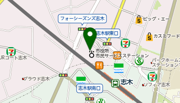 リンガーハット (志木店)の地図画像