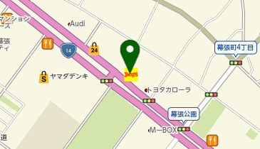 デニーズ  (検見川店)の地図画像