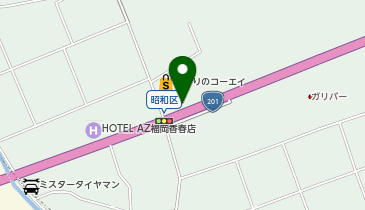 うどんと肉そば 侍うどんの地図画像
