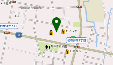 芳賀竹末食堂の地図画像