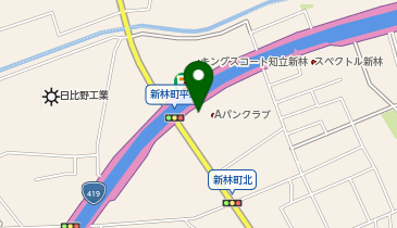 純とんこつラーメン-あんてい-はなれ (知立店)の地図画像