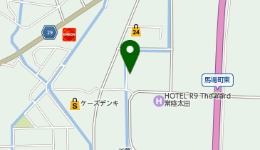 麺と米の地図画像