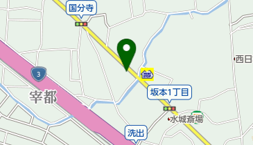 八ちゃんラーメンの地図画像