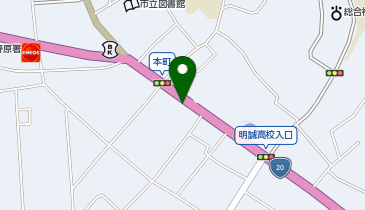 こだわりラーメン一徹の地図画像