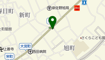 あさひ亭の地図画像