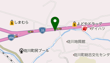 豚太郎 (佐川店)の地図画像