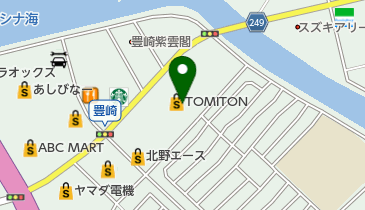 大東そばの地図画像