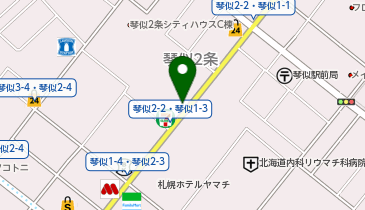 真武咲弥 (札幌店)の地図画像