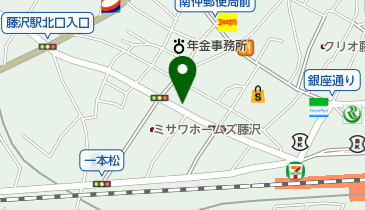 松壱家 (藤沢本店)の地図画像