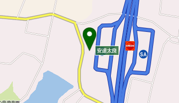 お食事処 あだたら亭の地図画像