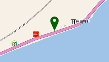 白ひげ食堂の地図画像