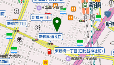 中国ラーメン 揚州商人 (新橋店)の地図画像