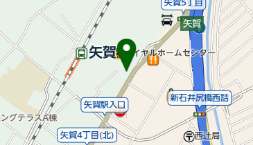 新華園 (矢賀店)の地図画像