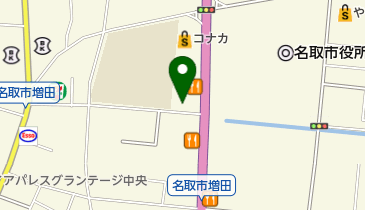 麺屋 八の地図画像